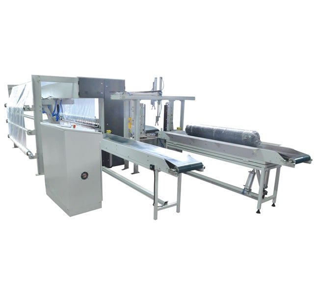 FULLY AUTOMATIC FABRIC PACKAGING MACHINE